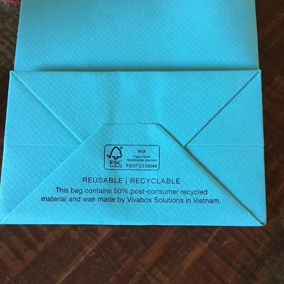 Authentic Tiffany & Co. Open Circle Platinum Diamond Stud Earrings - Picture 5 of 16